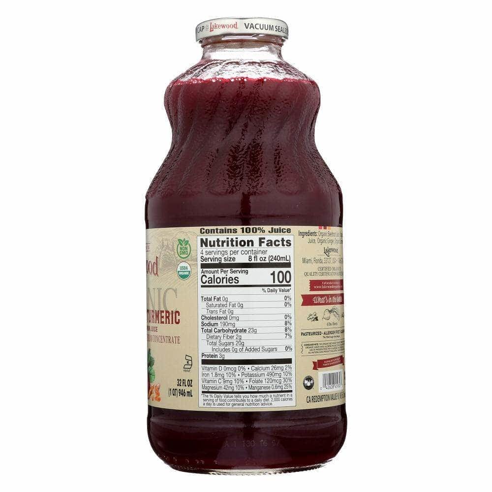 Lakewood Lakewood Organic Beet Ginger Turmeric Juice, 32 fl oz