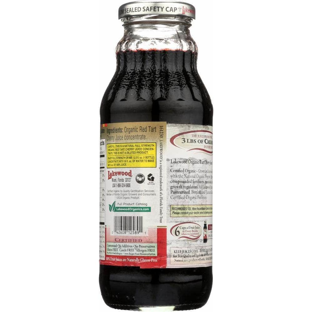 Lakewood Lakewood Organic Juice Tart Cherry Concentrate, 12.5 oz