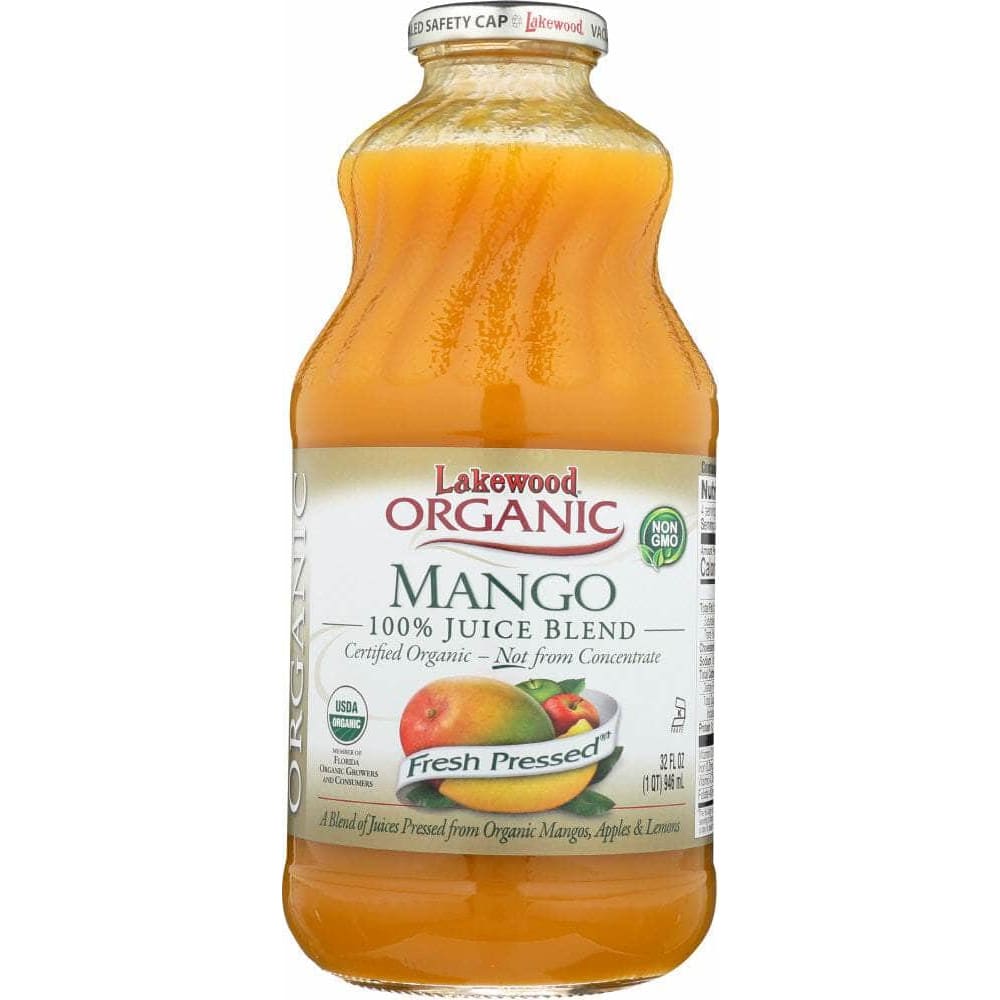 Lakewood Lakewood Organic Mango 100% Juice Blend, 32 oz