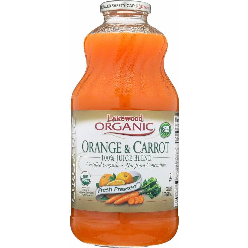 Lakewood Lakewood Organic Orange & Carrot Juice, 32 Oz