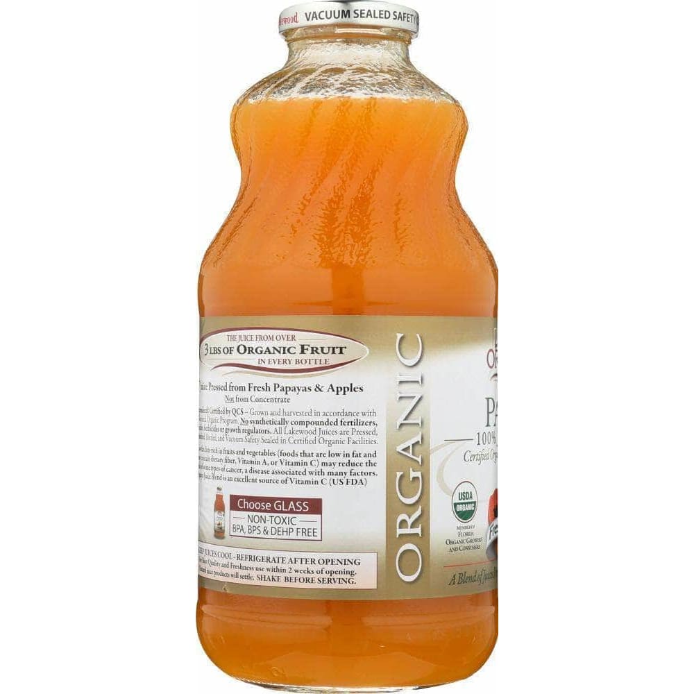 Lakewood Lakewood Organic Papaya 100% Juice Blend, 32 oz