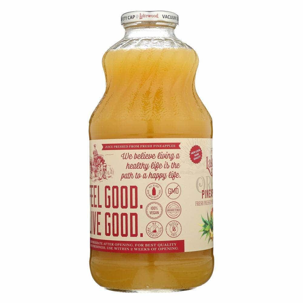 Lakewood Lakewood Organic Pineapple Ginger Juice, 32 fl oz