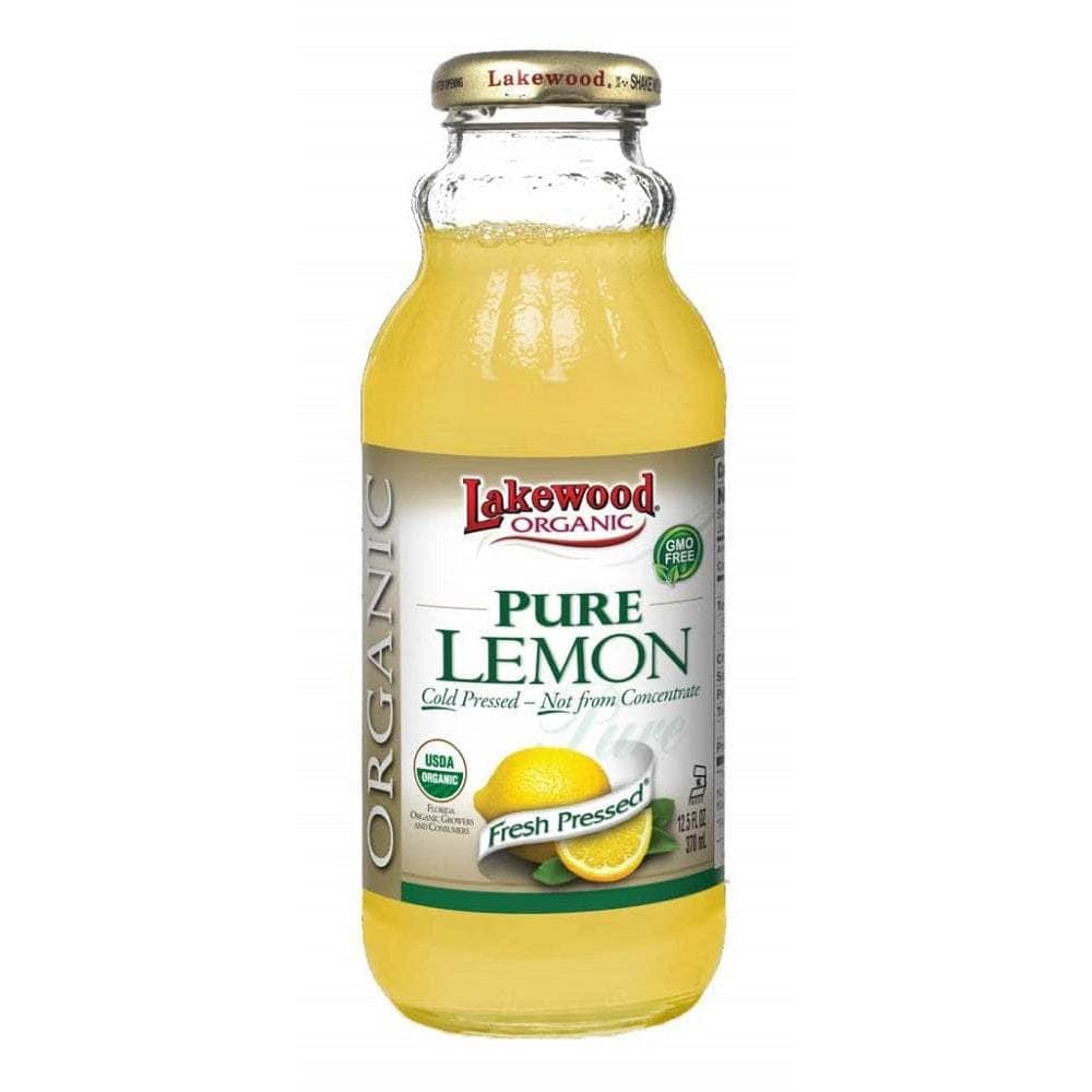 Lakewood Lakewood Organic Pure Juice Lemon, 12.5 oz