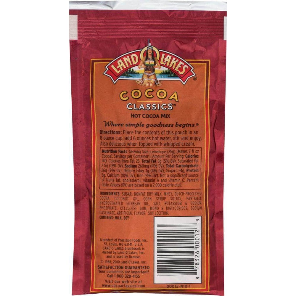 Land O Lakes Land O Lakes Mix Cocoa Classic Amaretto, 1.25 oz