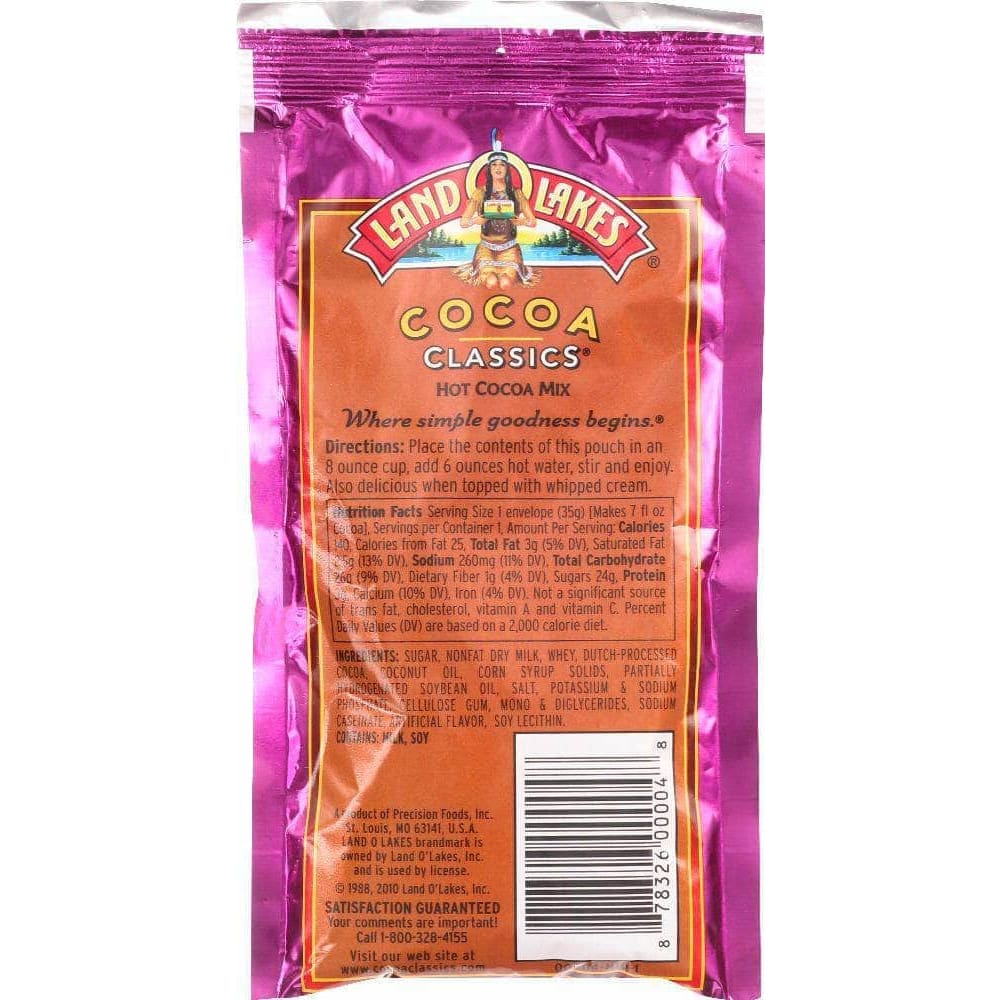 Land O Lakes Land O Lakes Raspberry and Chocolate Cocoa Mix, 1.25 oz