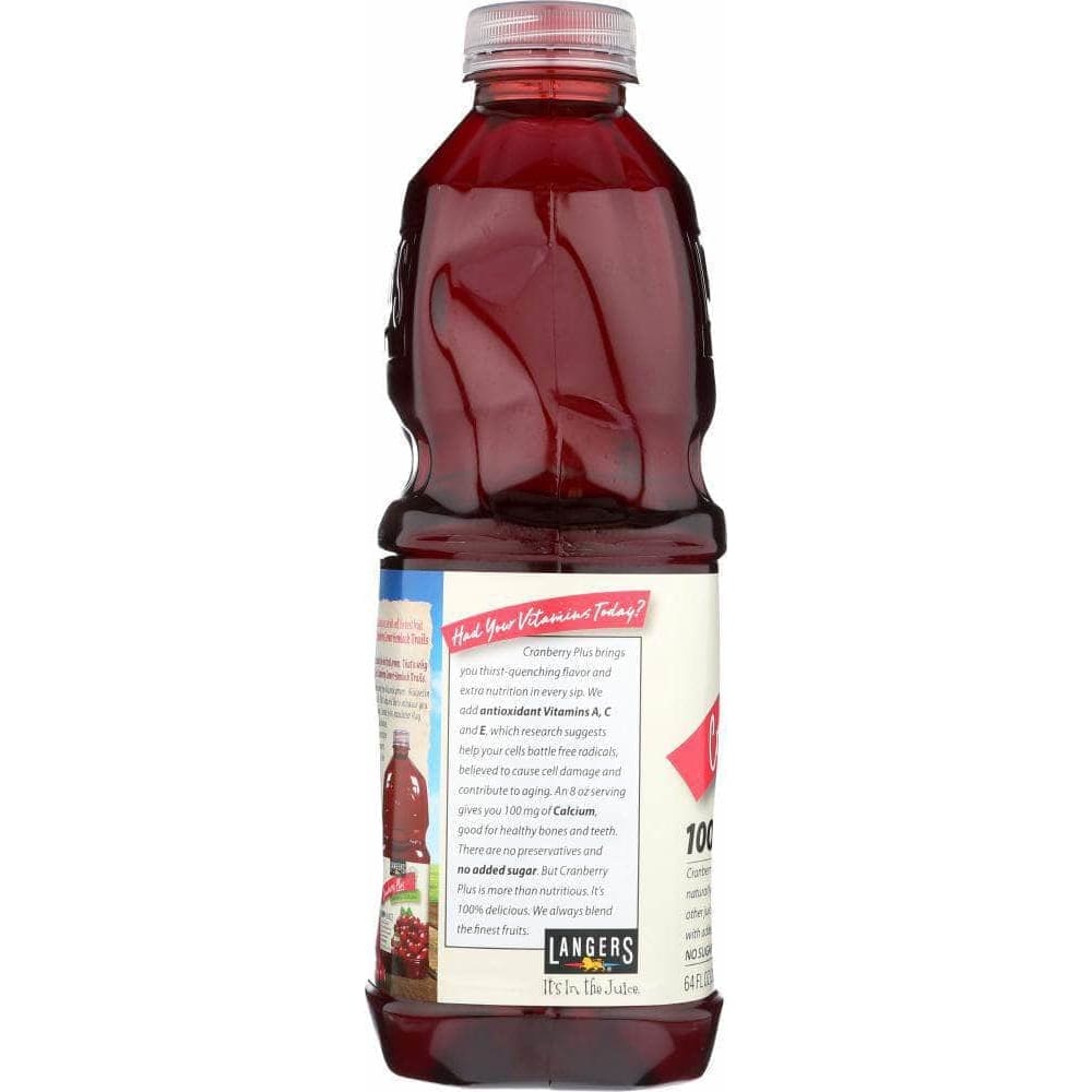 Langers Langers Cranberry Plus 100% Juice, 64 fl oz