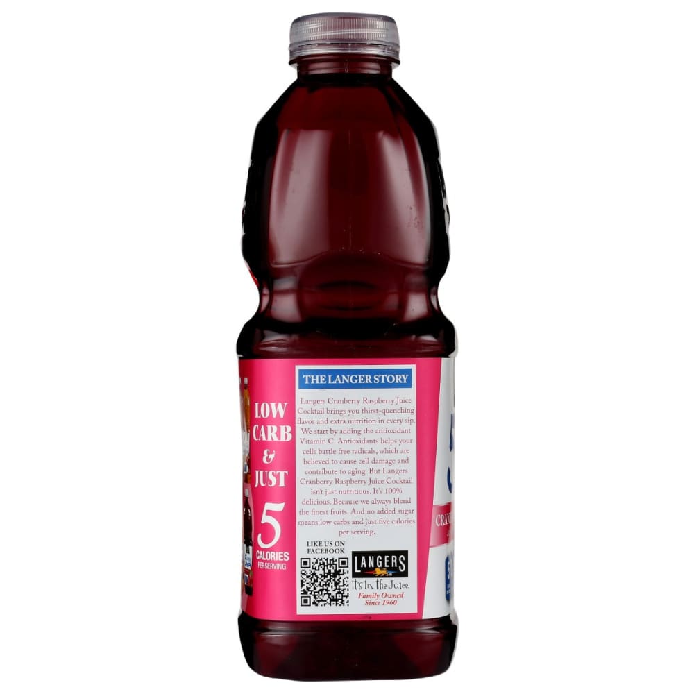LANGERS: Cranberry Raspberry Cocktail Juice 64 fo - Grocery > Beverages > Juices - LANGERS