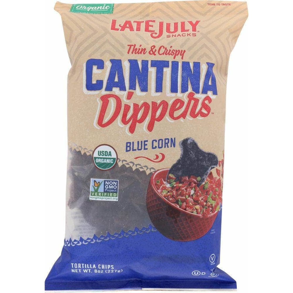 Late July Snacks Late July Chip Tortilla Blue Cantina Organic, 8 oz