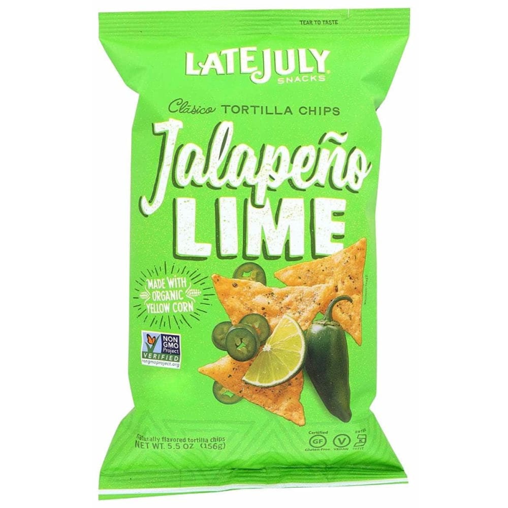 LATE JULY Late July Chip Tort Jal Lime Multi, 6 Oz