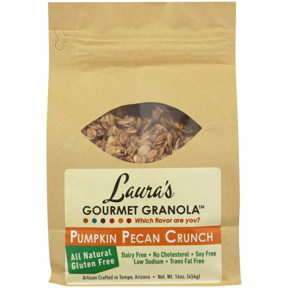 LAURAS GOURMET GRANOLA LAURAS GOURMET GRANOLA Granola Pumpkin Pecan, 16 oz