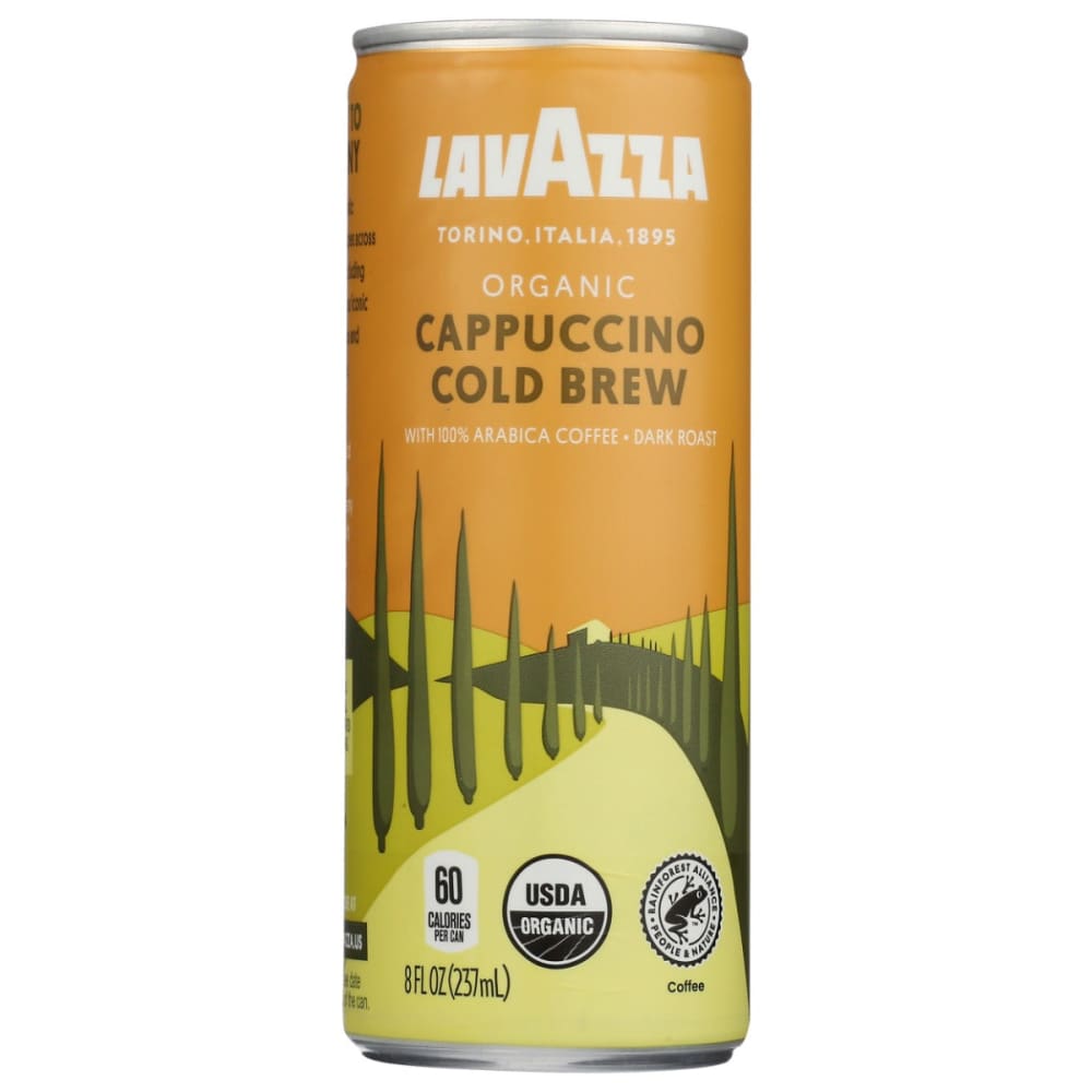 LAVAZZA: Cappuccino Cold Brew Coffee 8 fo (Pack of 5) - Beverages > Coffee Tea & Hot Cocoa - LAVAZZA