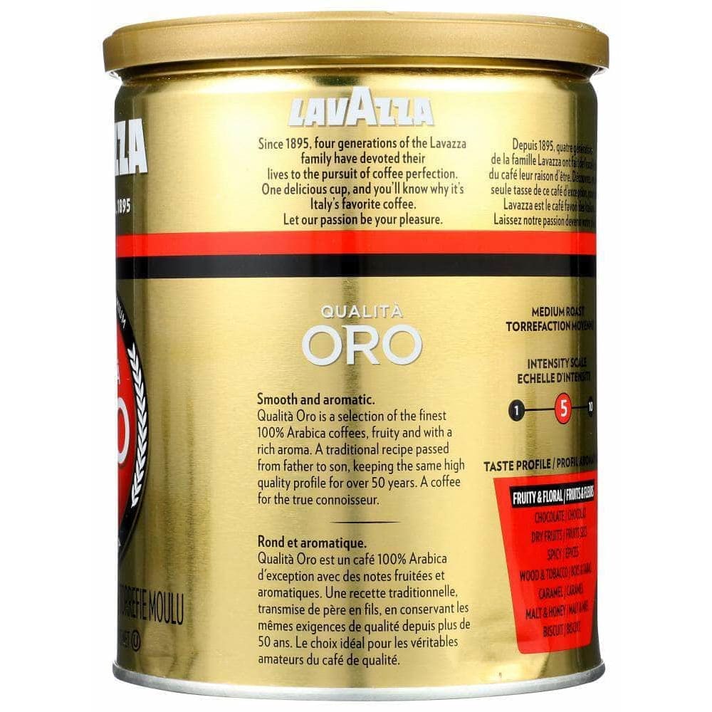 Lavazza Lavazza Qualita Oro Roasted Ground Coffee Can, 8.80 oz