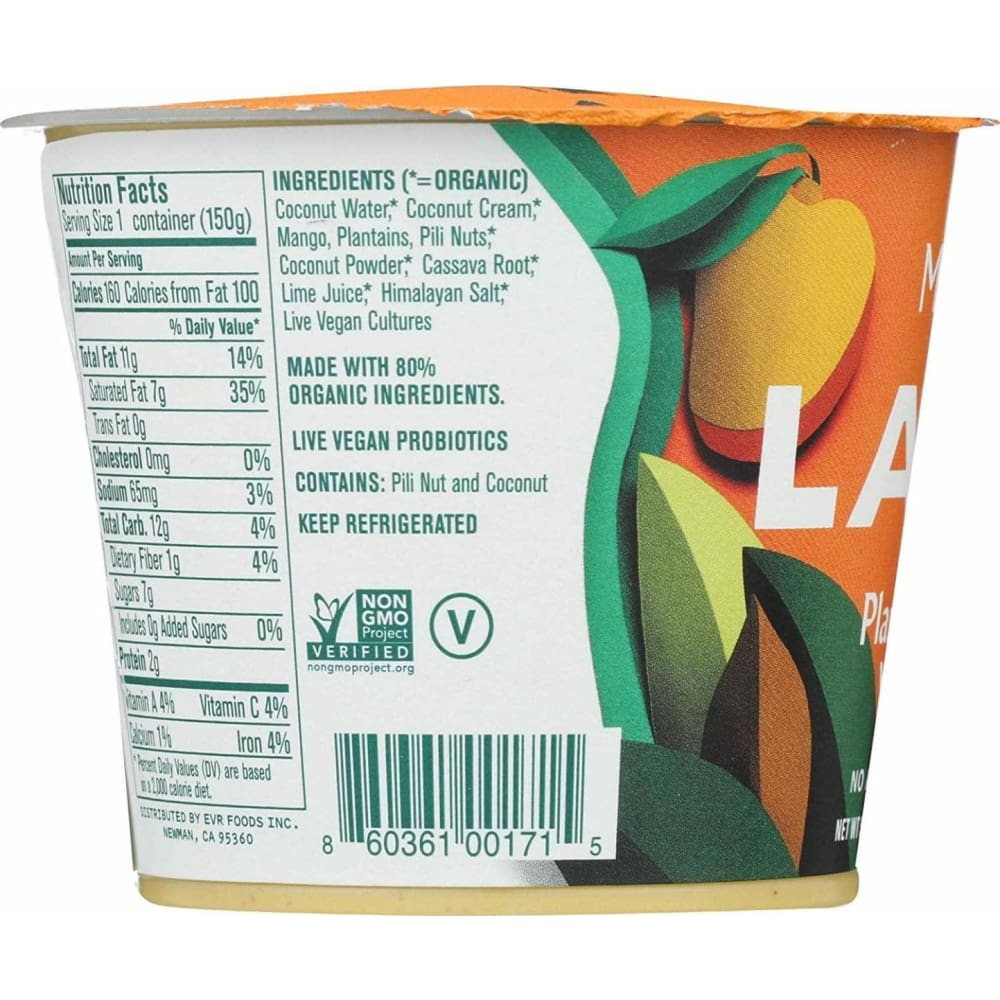 Lavva Lavva Mango Plant-Based Yogurt, 5.30 oz