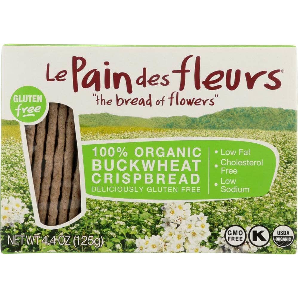 Le Pain Des Fleurs Le Pain Crispbread Buckwheat, 4.41 oz