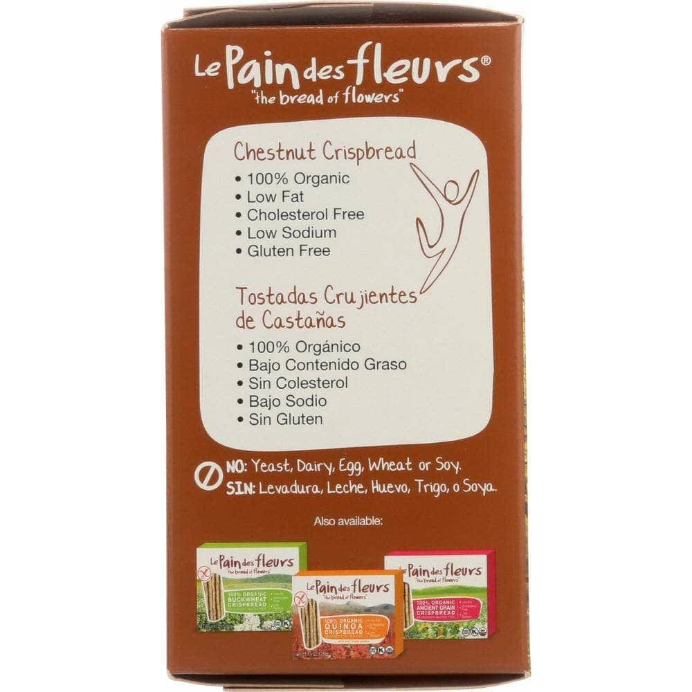 Le Pain Des Fleurs Le Pain Crispbread Chestnut, 4.41 oz