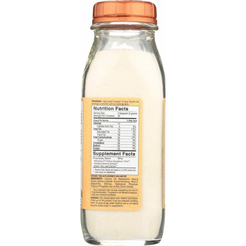 LEANER CREAMER Grocery > Beverages > Coffee, Tea & Hot Cocoa LEANER CREAMER Creamy Caramel Creamer, 9.87 oz