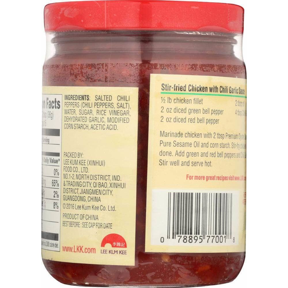 Lee Kum Kee Lee Kum Kee Chili Garlic Sauce, 8 oz