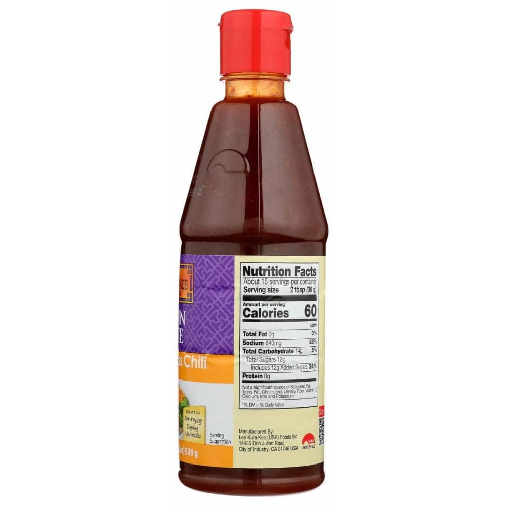 LEE KUM KEE Lee Kum Kee Sauce Hoisin Lmngrss Chli, 19 Oz