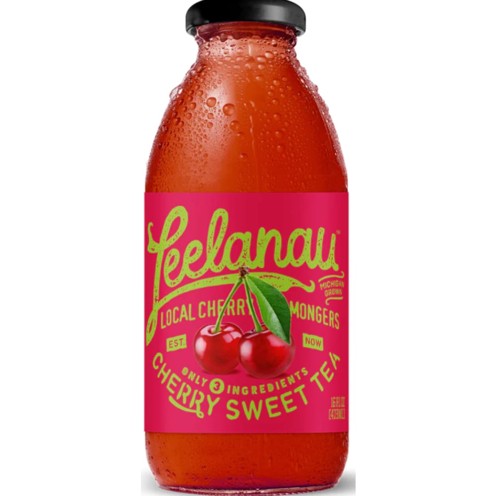 LEELANAU: Tea Cherry Sweet Rtd 16 fo (Pack of 5) - Grocery > Beverages > Coffee Tea & Hot Cocoa - LEELANAU