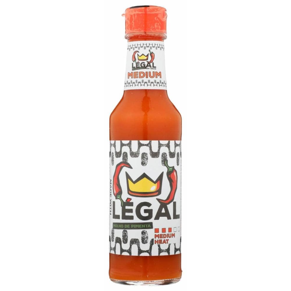 LEGAL HOT SAUCE Grocery > Cooking & Baking > Seasonings LEGAL HOT SAUCE: Sauce Medium Single, 5 fo