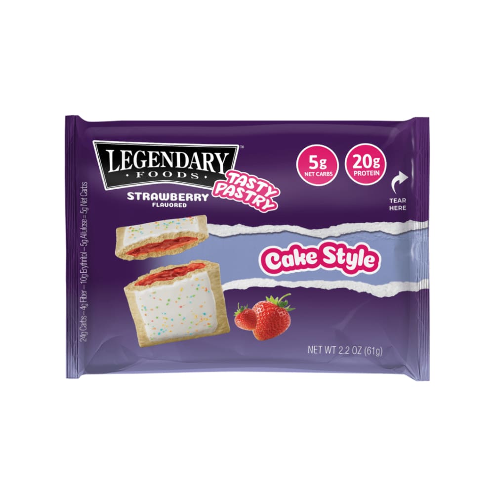 LEGENDARY FOODS Legendary Foods Pastry Strawberry, 2.2 Oz