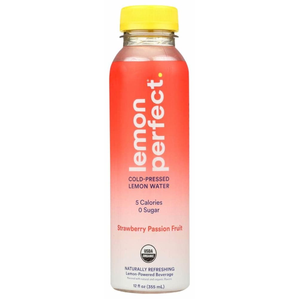 LEMON PERFECT LEMON PERFECT Water Strw Pssnfrt Org, 12 fo