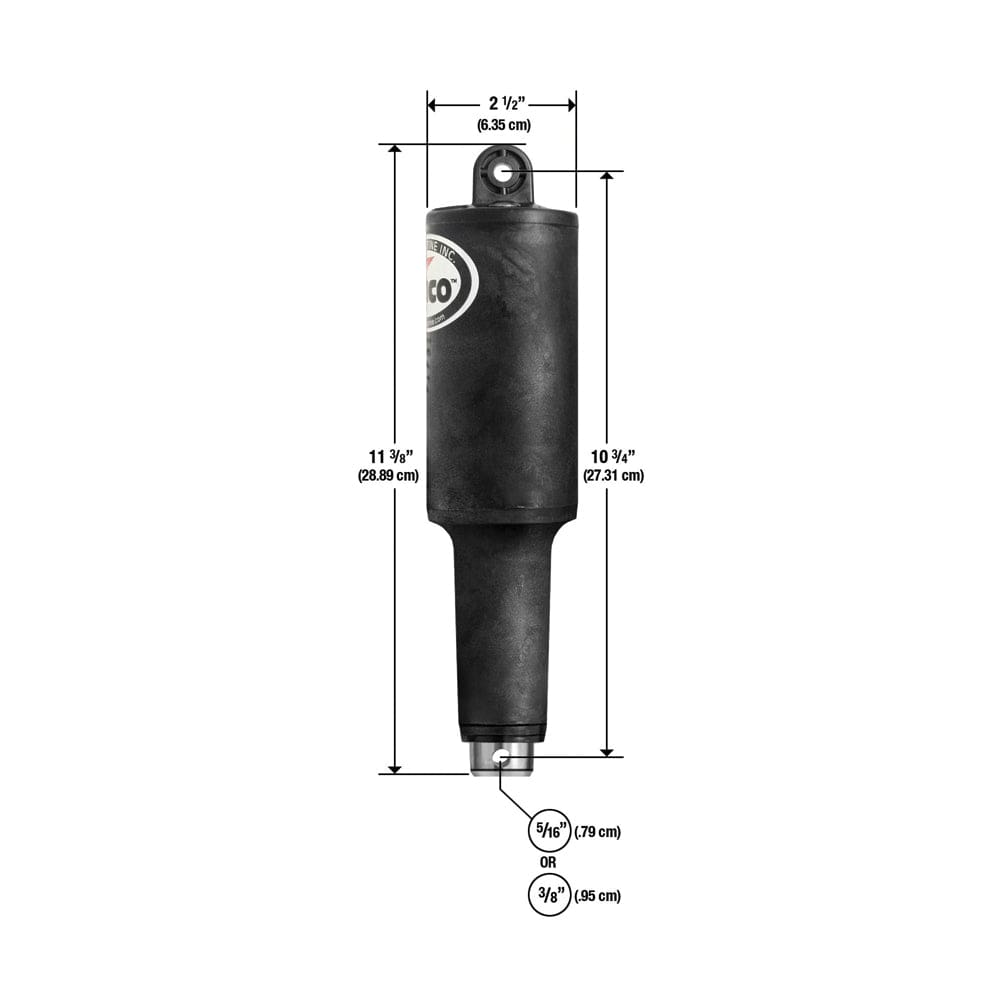 Lenco 101XD Extreme Duty Actuator - 12V - 2-1/ 4 Stroke w/ Hardware - Boat Outfitting | Trim Tab Accessories - Lenco Marine