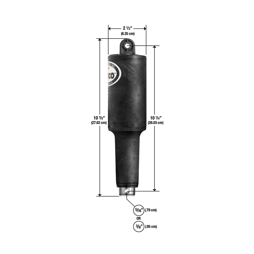 Lenco 101XDS Short Extreme Duty Actuator - 12V - 2-1/ 4 Stroke w/ 3/ 8 Hardware - Boat Outfitting | Trim Tab Accessories - Lenco Marine