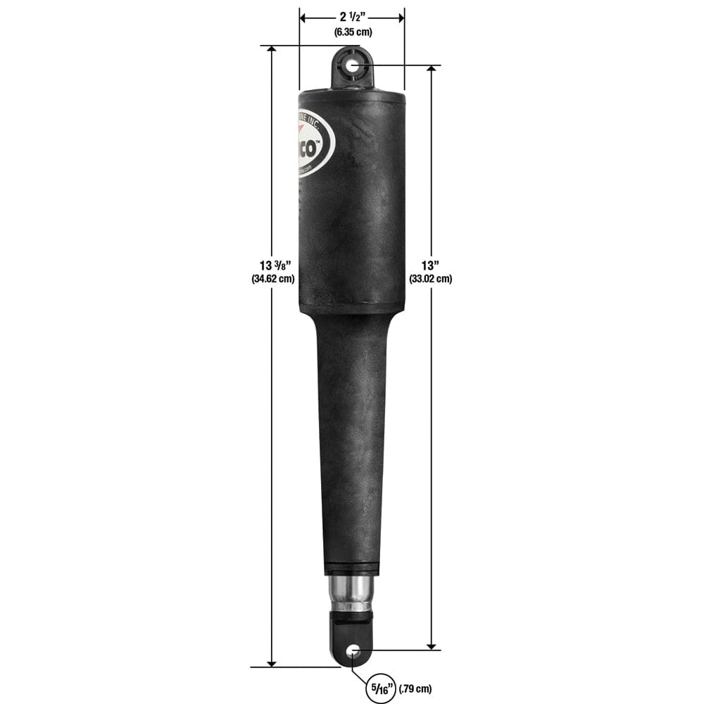 Lenco 102 Series Standard Actuator - 24V - 4-1/ 4 Stroke - Boat Outfitting | Trim Tab Accessories - Lenco Marine