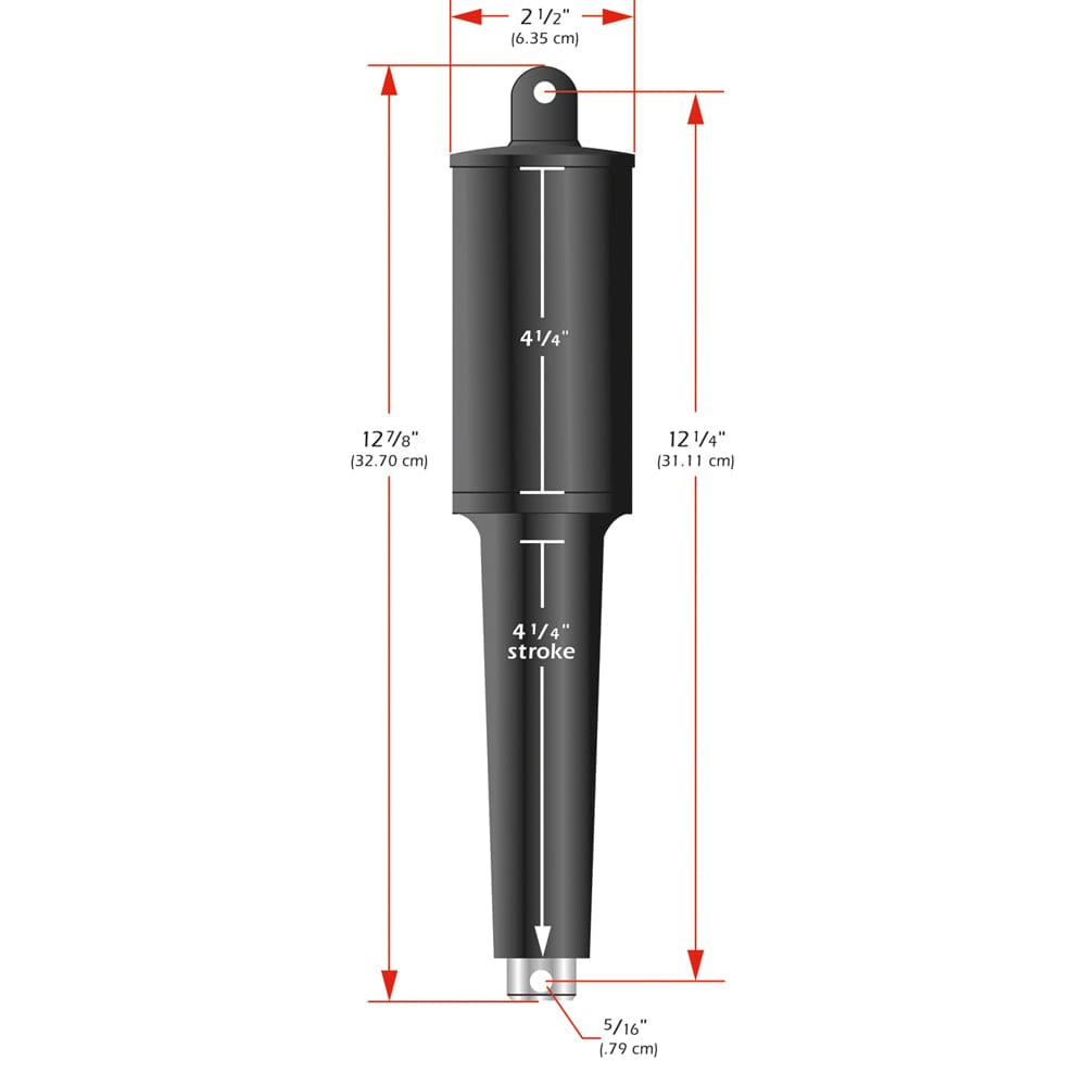 Lenco 102XD Extreme Duty Actuator - 12V - 4-1/ 4 Stroke - Boat Outfitting | Trim Tab Accessories - Lenco Marine