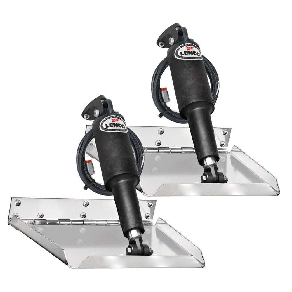 Lenco 14 x 12 Standard Performance Kit w/ o Switch - Boat Outfitting | Trim Tabs - Lenco Marine