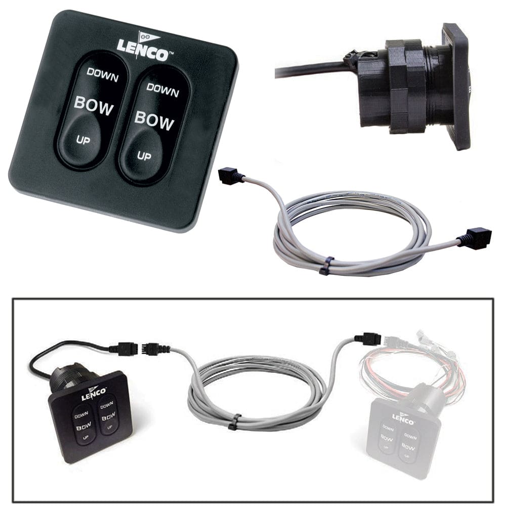 Lenco Flybridge Kit f/ Standard Key Pad f/ All-In-One Integrated Tactile Switch - 10’ - Boat Outfitting | Trim Tab Accessories - Lenco