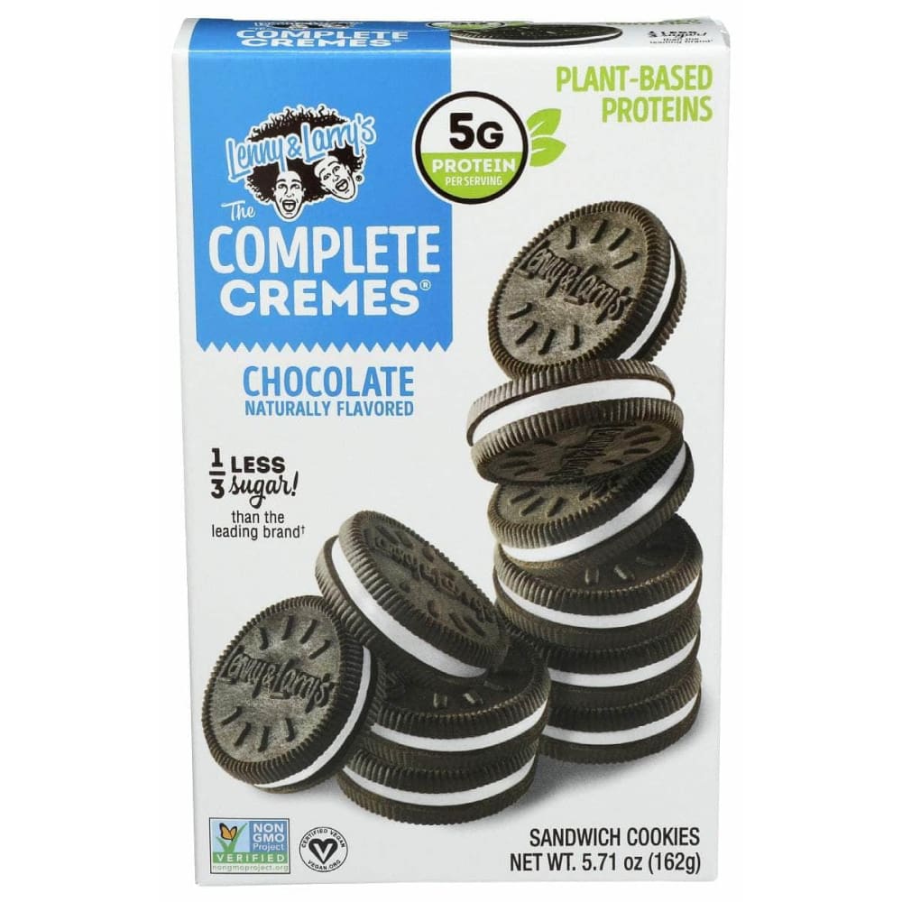 LENNY & LARRYS Grocery > Snacks > Cookies LENNY & LARRYS Chocolate Complete Cremes Cookies, 5.71 oz