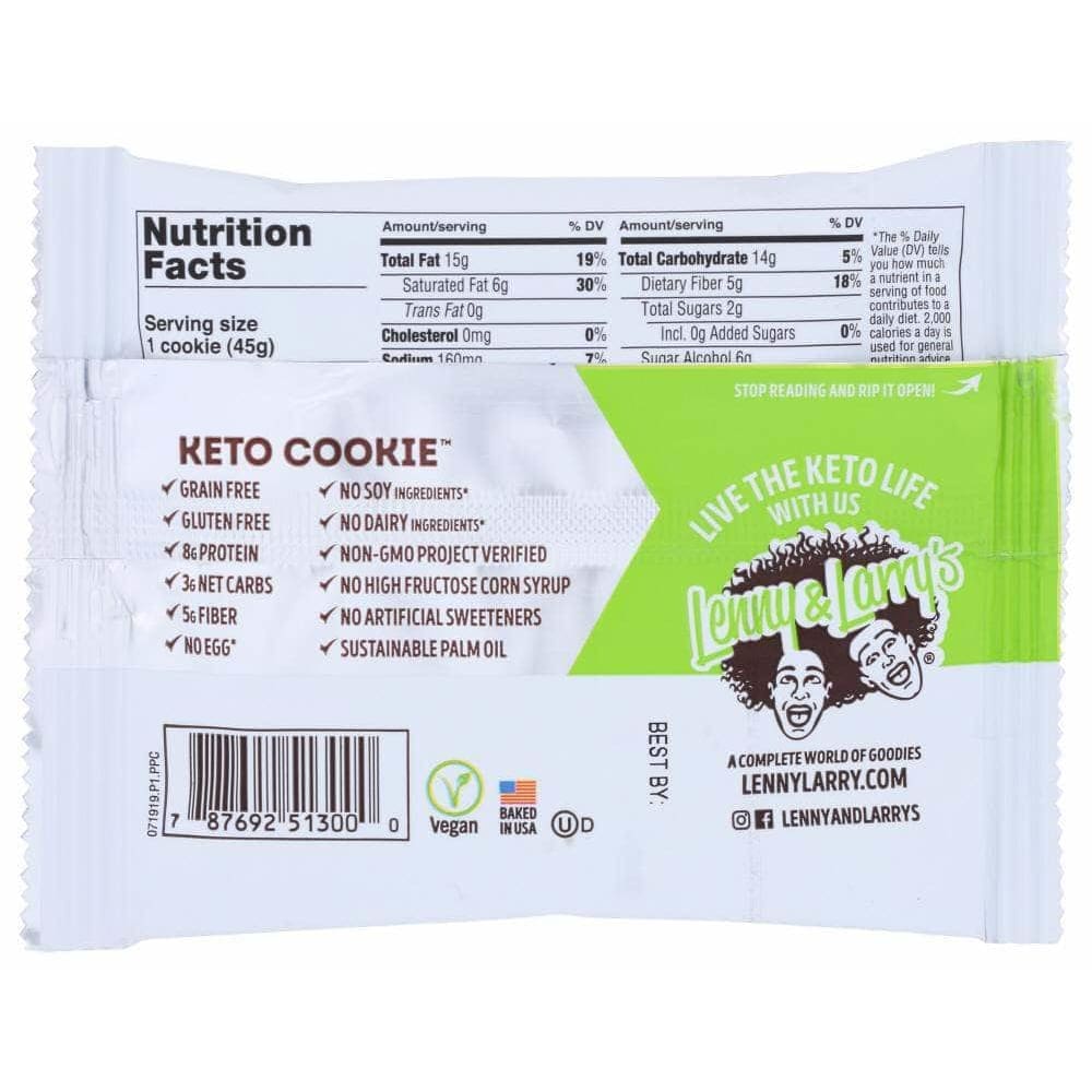 Lenny & Larrys Lenny & Larry's Coconut Keto Cookie, 1.60 oz