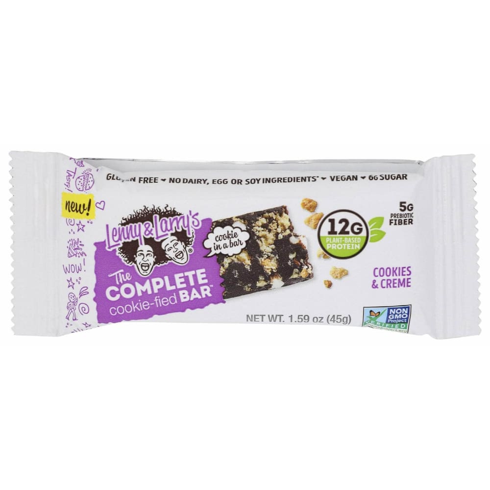 LENNY & LARRYS Grocery > Snacks > Cookies LENNY & LARRYS Cookies N Creme Bar, 1.59 oz