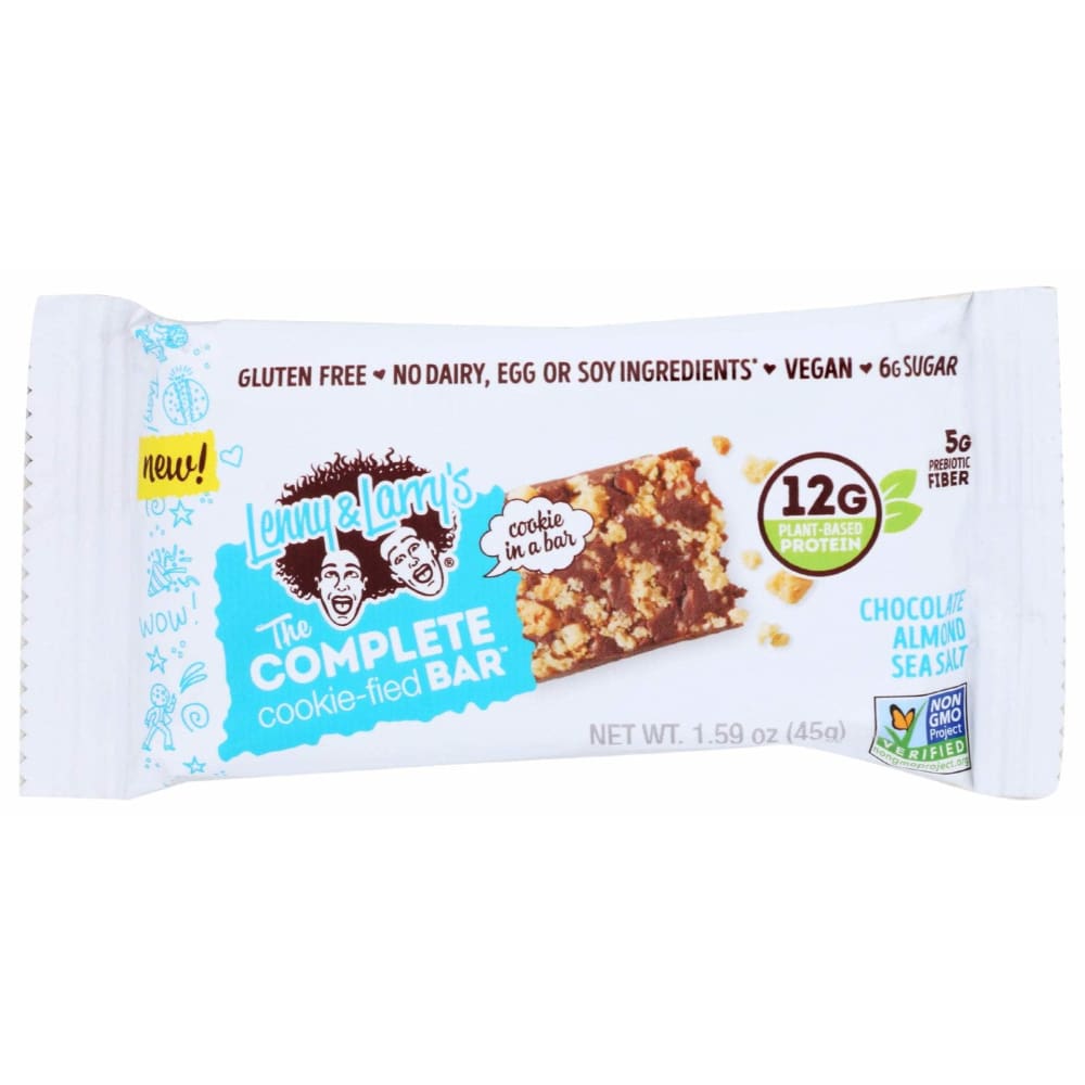 LENNY & LARRY'S Grocery > Snacks > Cookies > Cookies LENNY & LARRY'S: Bar Cookiefld Almnd, 1.59 oz