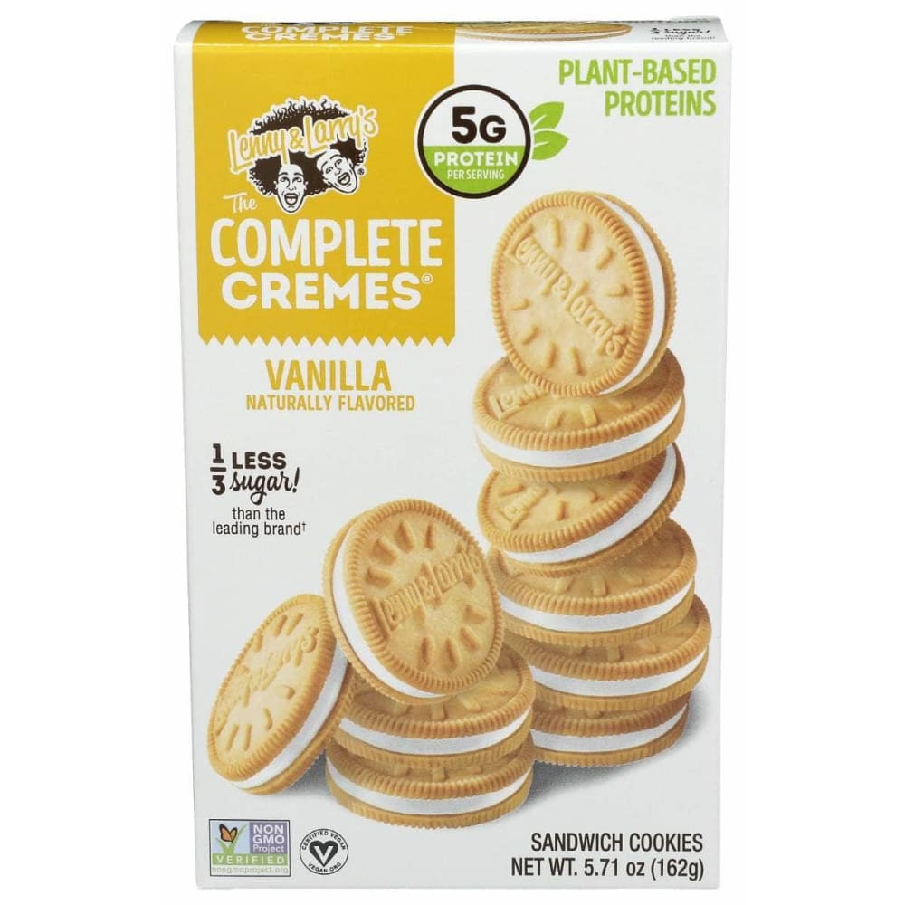 LENNY & LARRYS Grocery > Snacks > Cookies LENNY & LARRYS Vanilla Complete Cremes Cookies, 5.71 oz