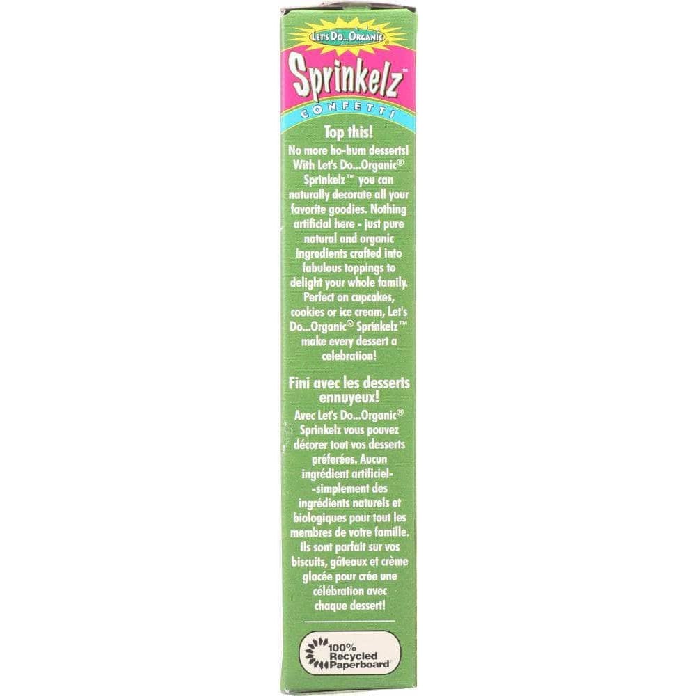 Lets Do Organics Lets Do Organics Confetti Sprinkelz, 1 oz