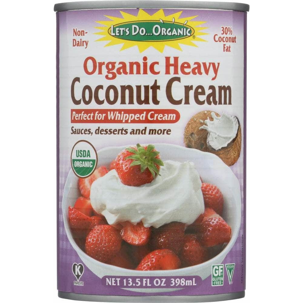 Lets Do Lets Do Organics Organic Heavy Coconut Cream 30% Coconut Fat, 13.5 oz