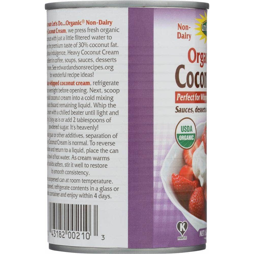 Lets Do Lets Do Organics Organic Heavy Coconut Cream 30% Coconut Fat, 13.5 oz