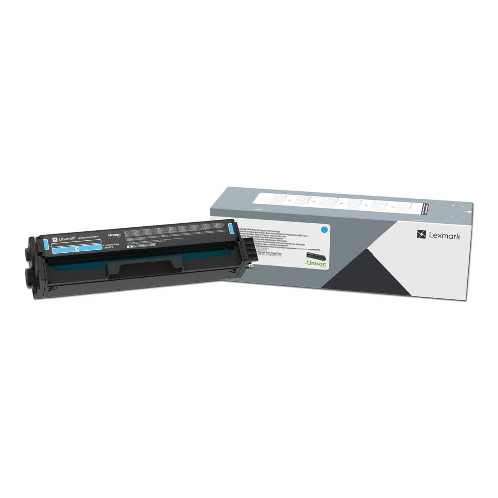 Lexmark 20N10C0 Return Program Toner 1500 Page-Yield Cyan - Laser Printer Supplies - Lexmark