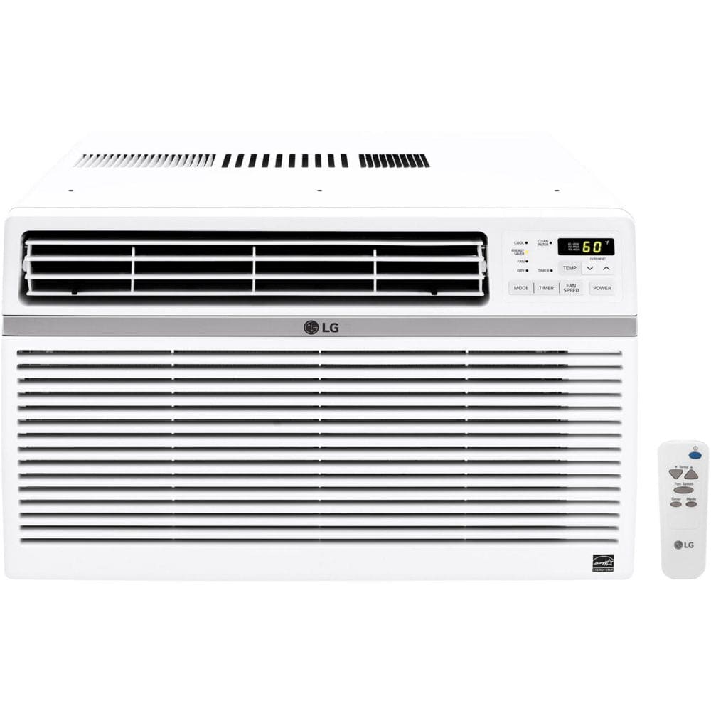 LG 10,000 BTU 115V Window-Mounted Air Conditioner with Remote Control - Air Conditioners & Coolers - LG