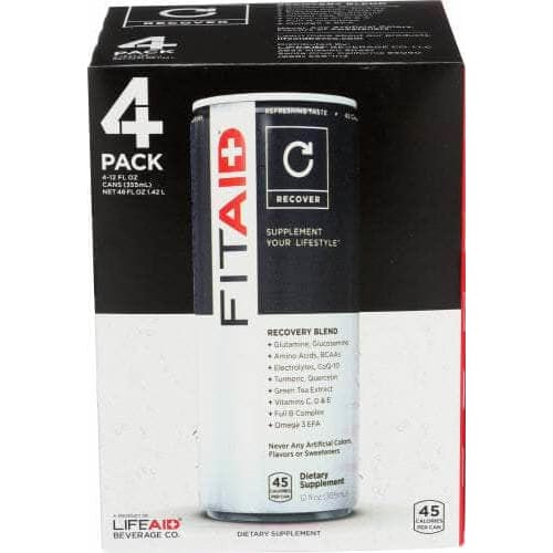 LIFEAID BEVERAGE Lifeaid Beverage Fitaid 4Pk, 48 Fo