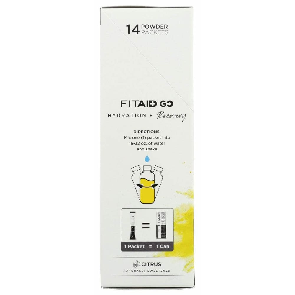 LIFEAID BEVERAGE Lifeaid Beverage Fitaid Go Citrus 14Pkt, 3.21 Oz