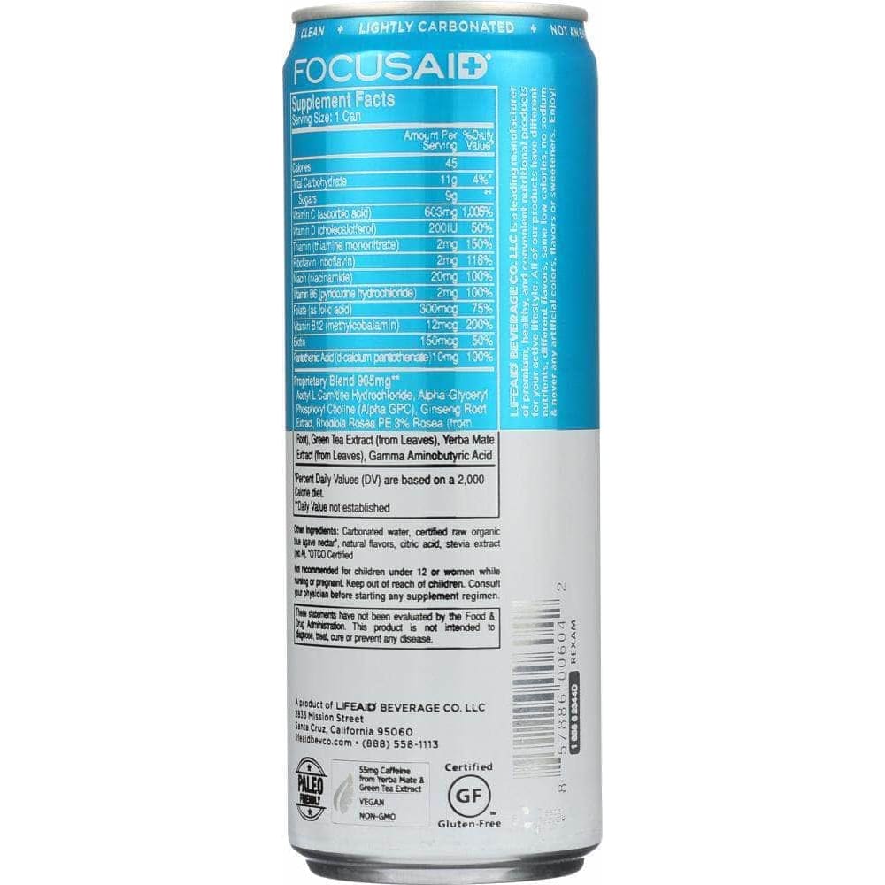 Lifeaid Beverage Lifeaid Beverage Focusaid, 12 fl oz