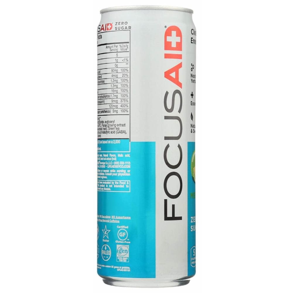 LIFEAID BEVERAGE Lifeaid Beverage Focusaid Zero, 12 Oz