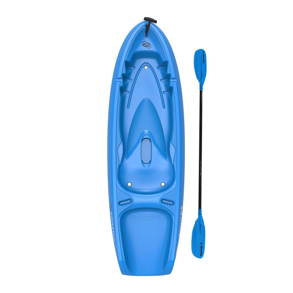 Lifetime Emotion Recruit 6’ Youth Sit-On-Top Kayak - Dragonfly Blue - Lifetime