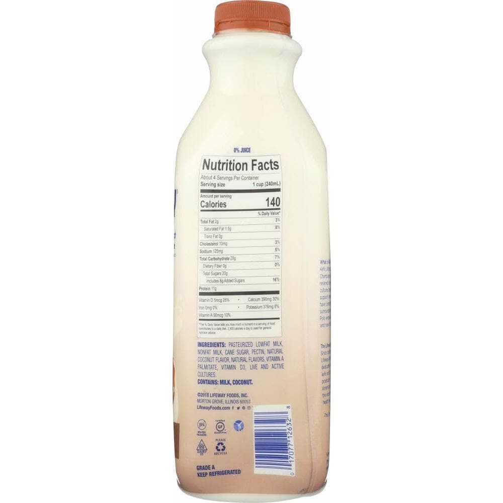 Lifeway Lifeway Kefir Coconut Low Fat, 32 oz