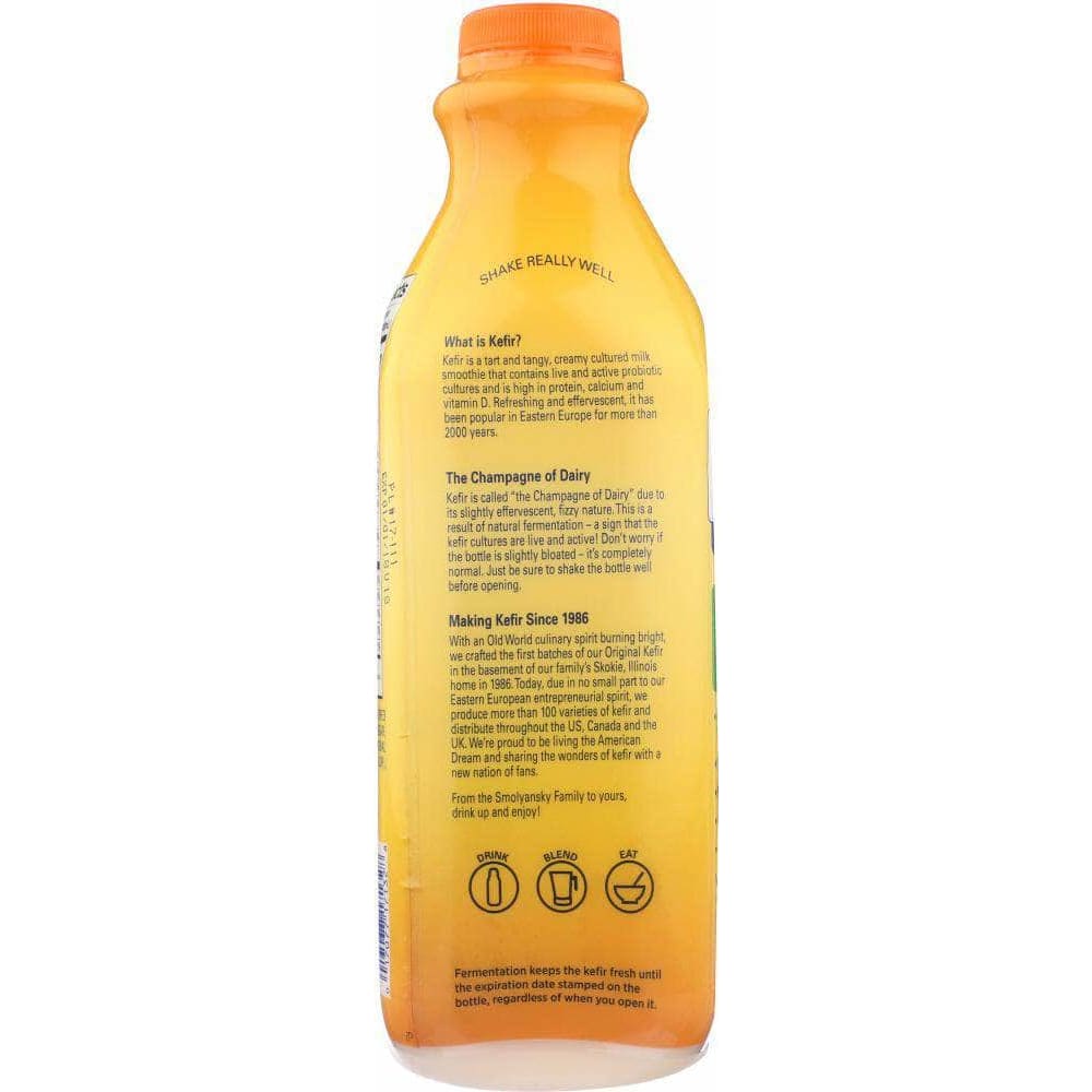 Lifeway Lifeway Kefir Cultured Lowfat Milk Smoothie Mango, 32 oz