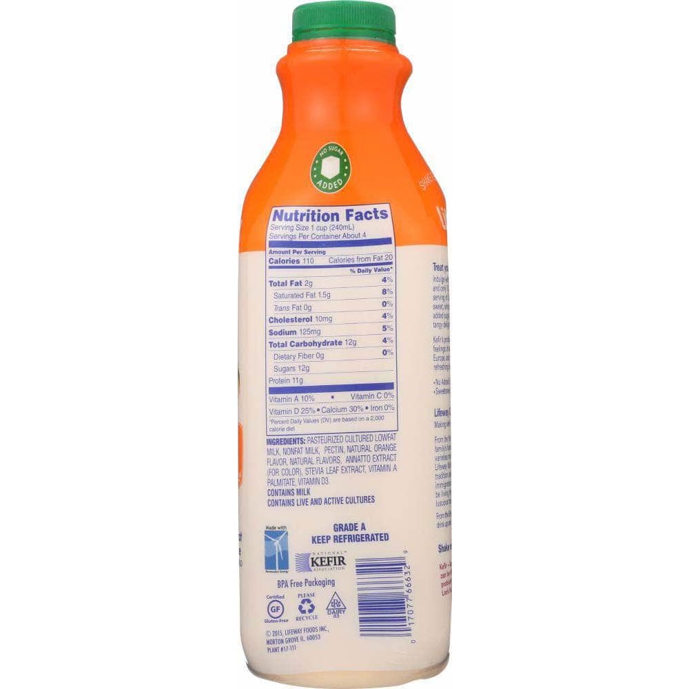 Lifeway Lifeway Perfect12 Orange Cream Kefir, 32 oz